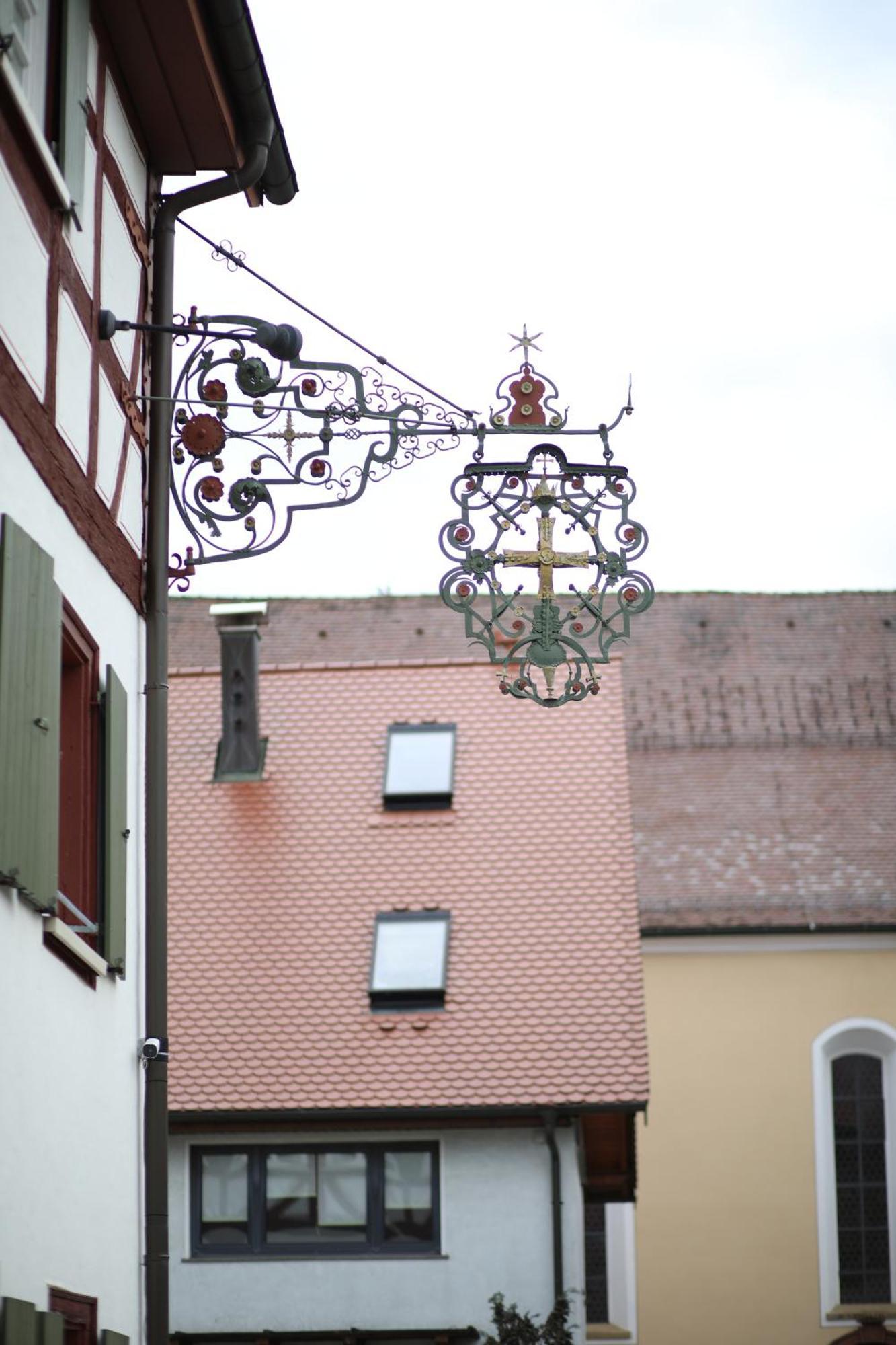 Gasthaus Hotel Zum Kreuz Stetten am Kalten Markt Dış mekan fotoğraf