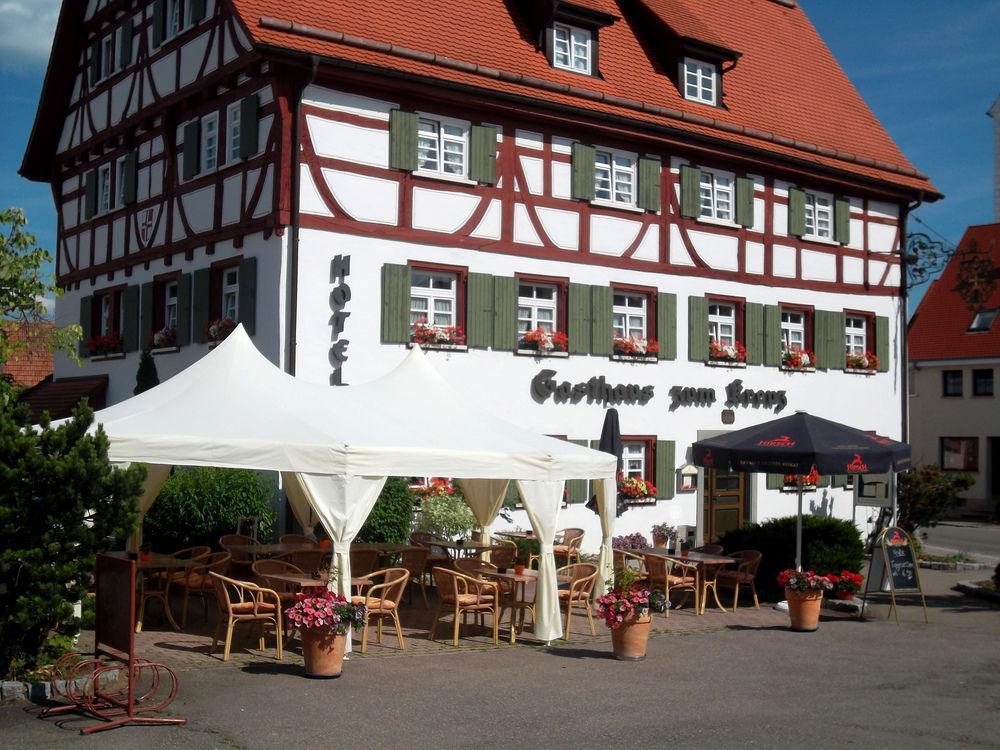 Gasthaus Hotel Zum Kreuz Stetten am Kalten Markt Dış mekan fotoğraf